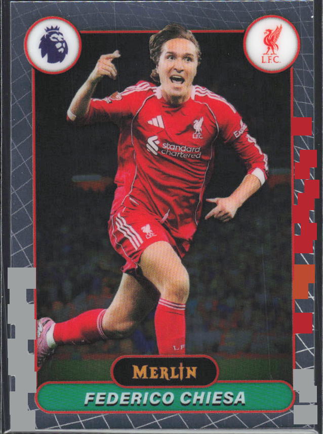 Federico Chiesa 2026 Merlin Premier League #112 – framsida