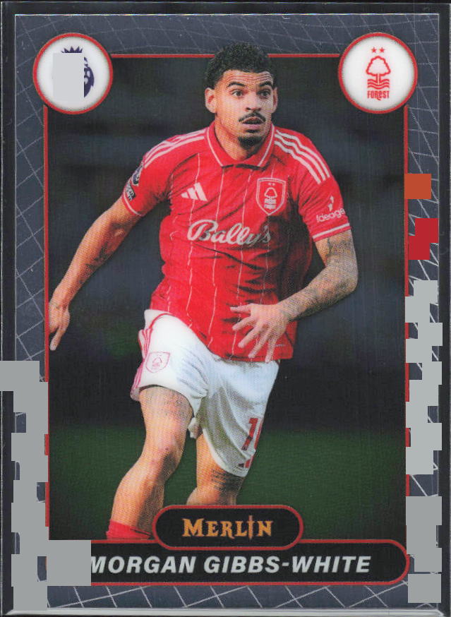 Morgan Gibbs-White 2026 Merlin Premier League #153 – framsida