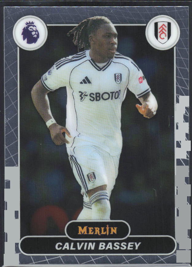 Calvin Bassey 2026 Merlin Premier League #96 – framsida