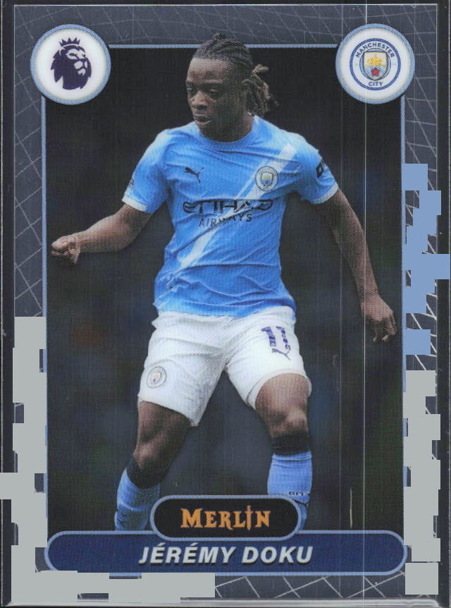 Jérémy Doku 2026 Merlin Premier League #127 – framsida
