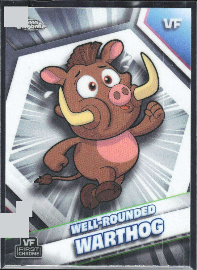 Well-Rounded Warthog 2026 Chrome VeeFriends #189 – framsida