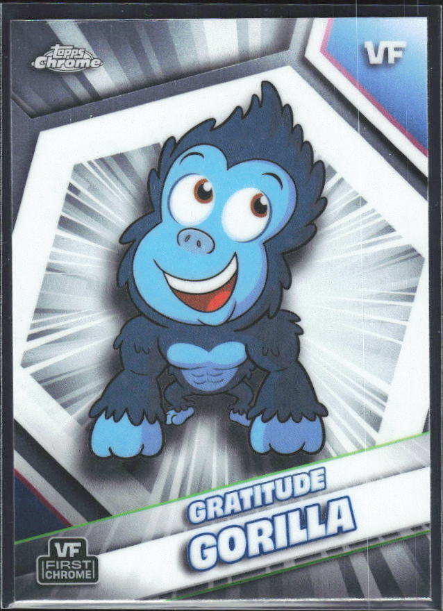 Gratitude Gorilla 2026 Chrome VeeFriends #89 – framsida