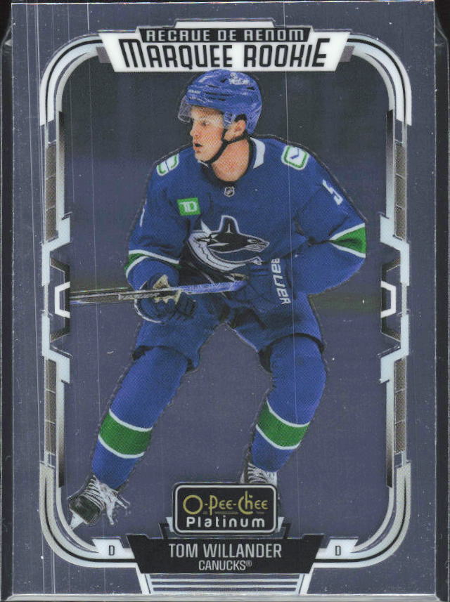 Tom Willander 2025-26 O-Pee-Chee Platinum Marquee Rookie #294 – framsida