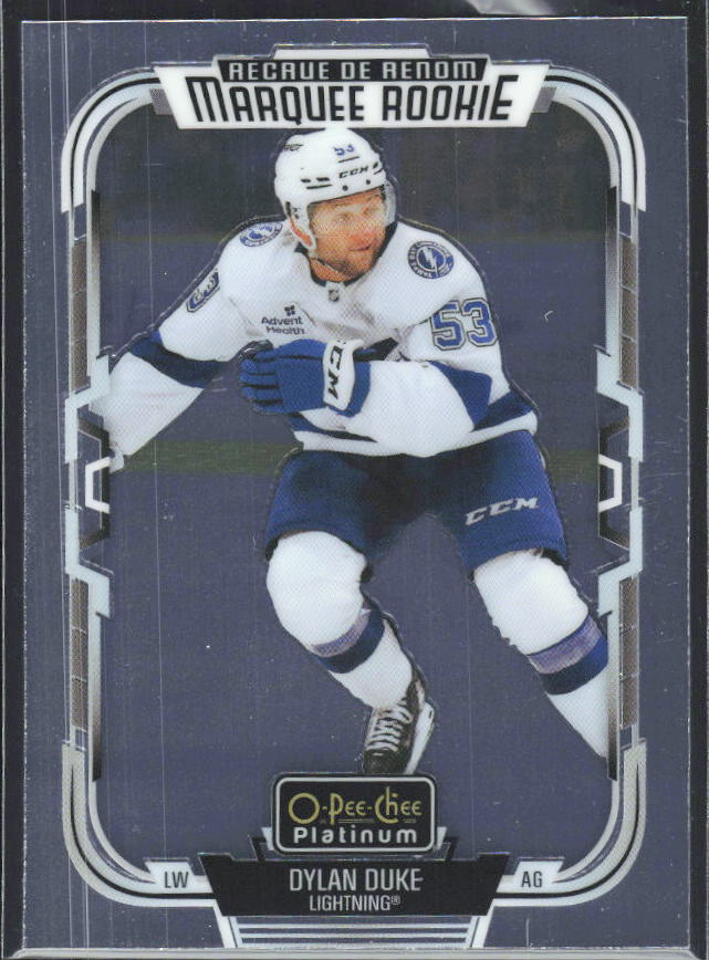 Dylan Duke 2025-26 O-Pee-Chee Platinum Marquee Rookie #259 – framsida