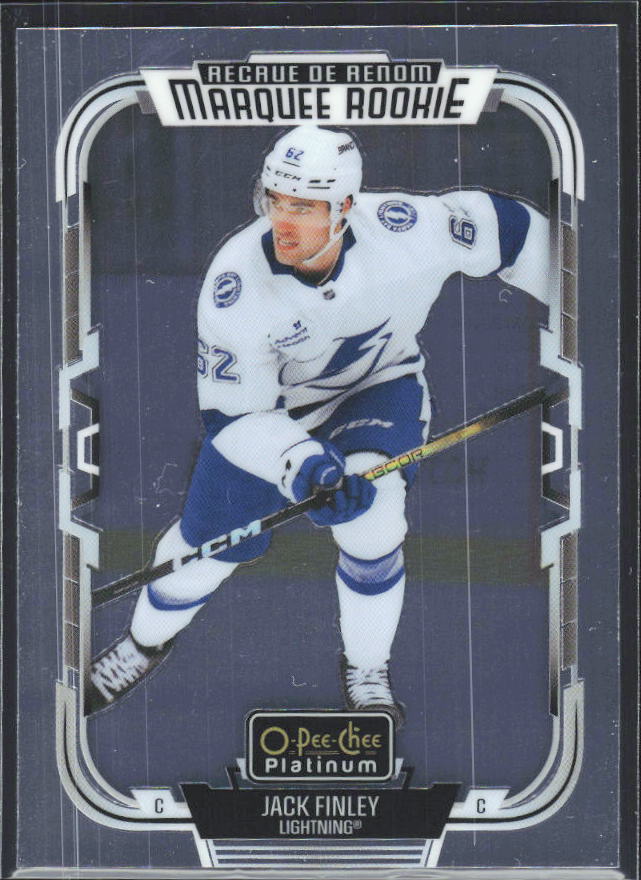 Jack Finley 2025-26 O-Pee-Chee Platinum Marquee Rookie #258 – framsida