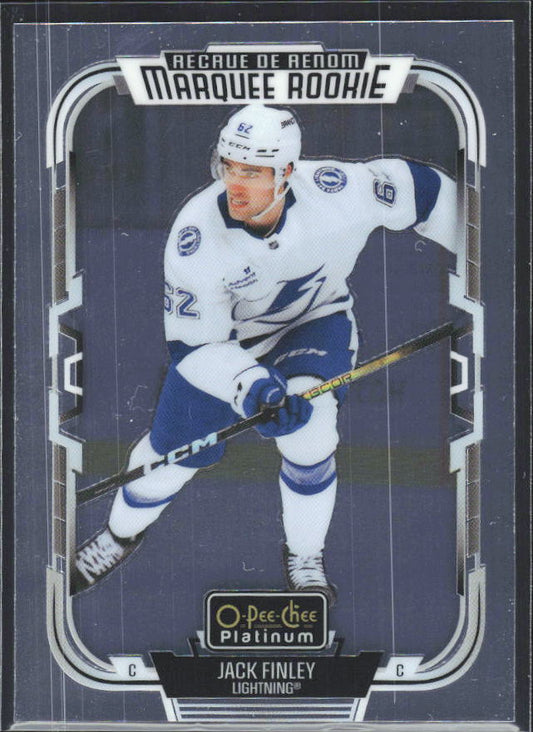 Jack Finley 2025-26 O-Pee-Chee Platinum Marquee Rookie #258 – framsida