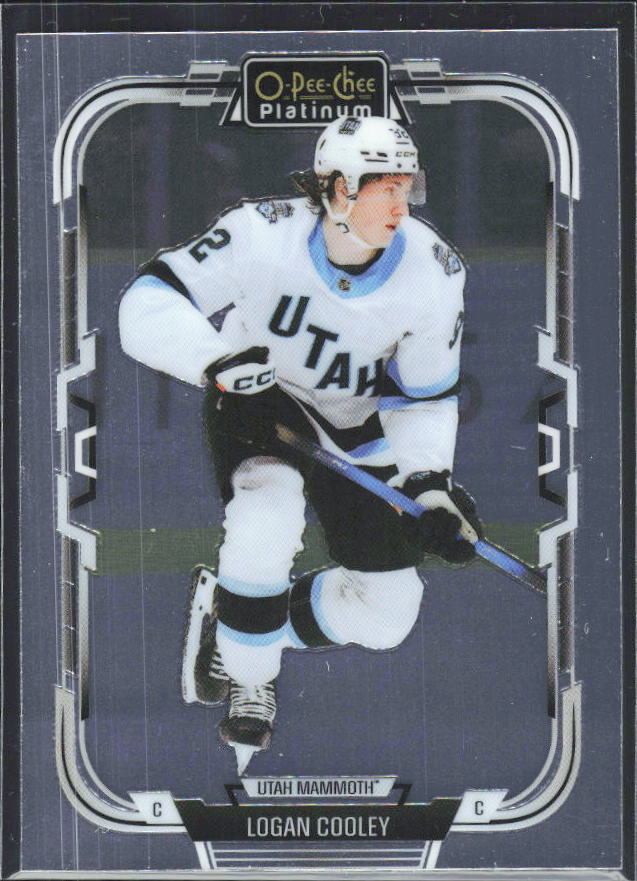 Logan Cooley 2025-26 O-Pee-Chee Platinum #95 – framsida