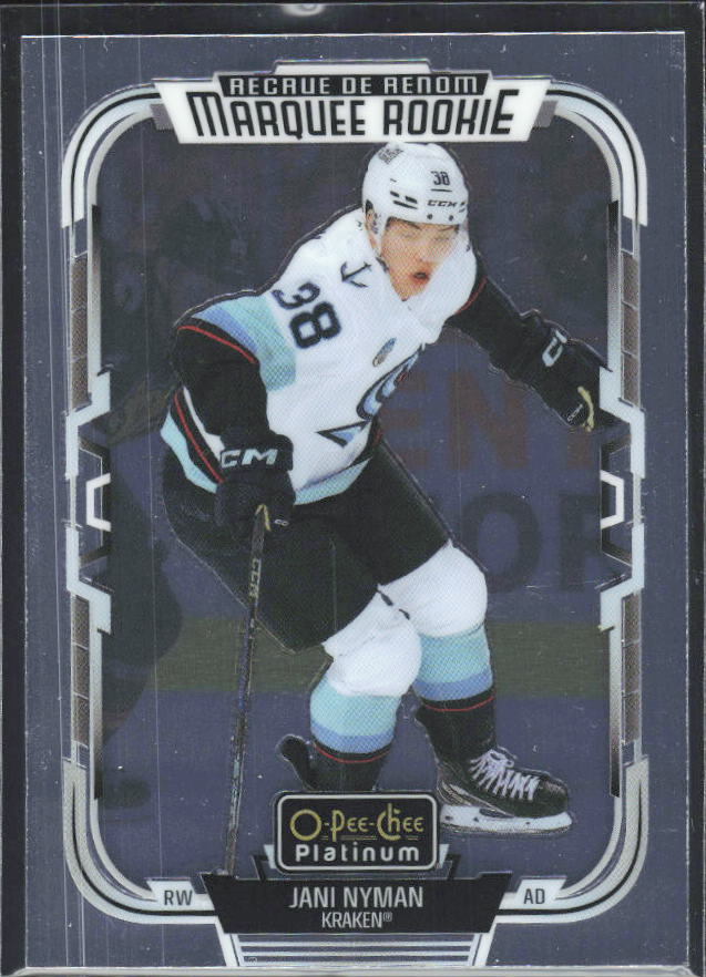 Jani Nyman 2025-26 O-Pee-Chee Platinum Marquee Rookie #251 – framsida