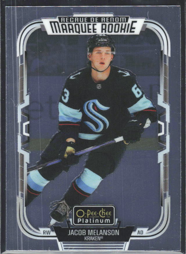 Jacob Melanson 2025-26 O-Pee-Chee Platinum Marquee Rookie #252 – framsida