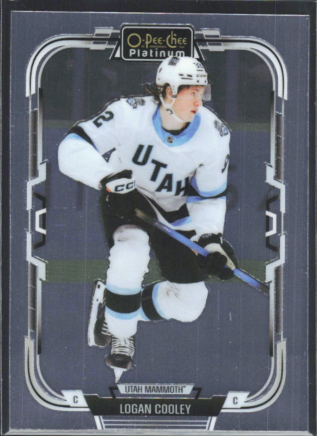 Logan Cooley 2025-26 O-Pee-Chee Platinum #95 – framsida