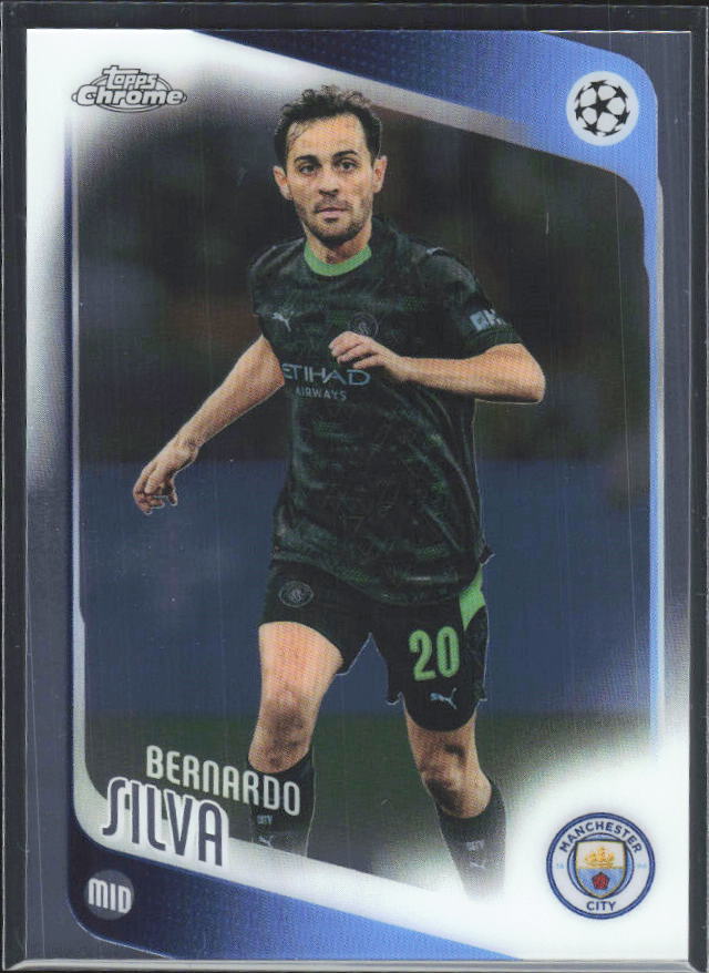 Bernardo Silva 2025-26 Chrome UEFA #2 – framsida