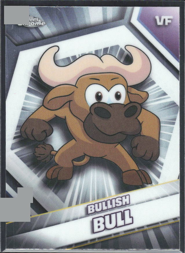 Bullish Bull 2026 Chrome VeeFriends #40 – framsida