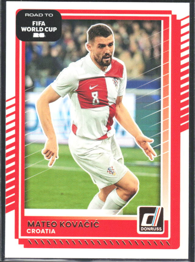 Mateo Kovačić 2025-26 Donruss Road to FIFA WC #59 – framsida