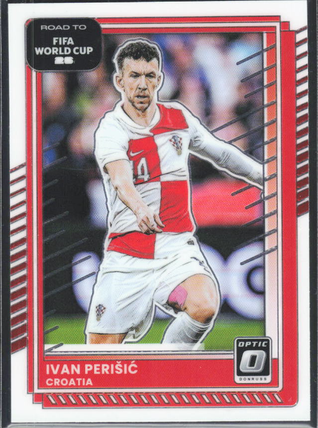 Ivan Perišić 2025-26 Donruss Road to FIFA WC Optic #58 – framsida