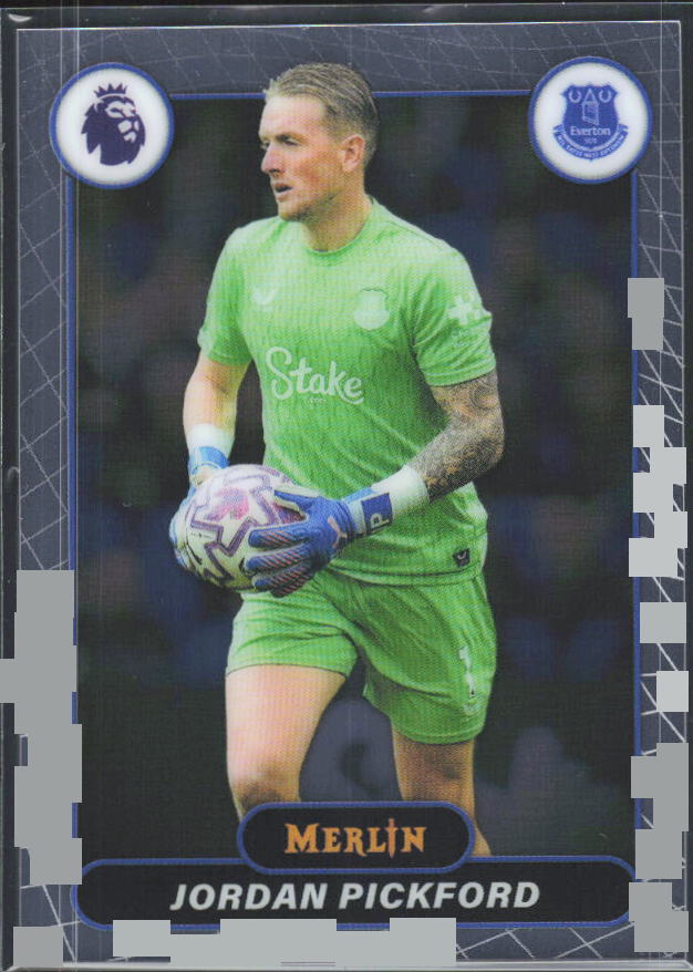 Jordan Pickford 2026 Merlin Premier League #89 – framsida