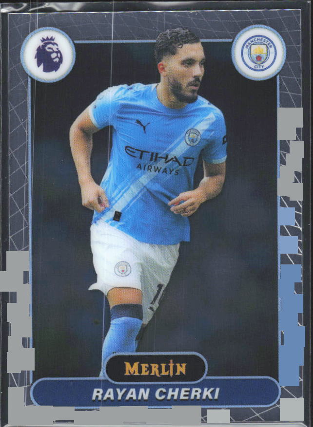 Rayan Cherki 2026 Merlin Premier League #124 – framsida