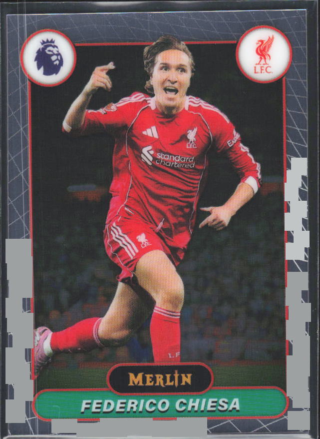 Federico Chiesa 2026 Merlin Premier League #112 – framsida
