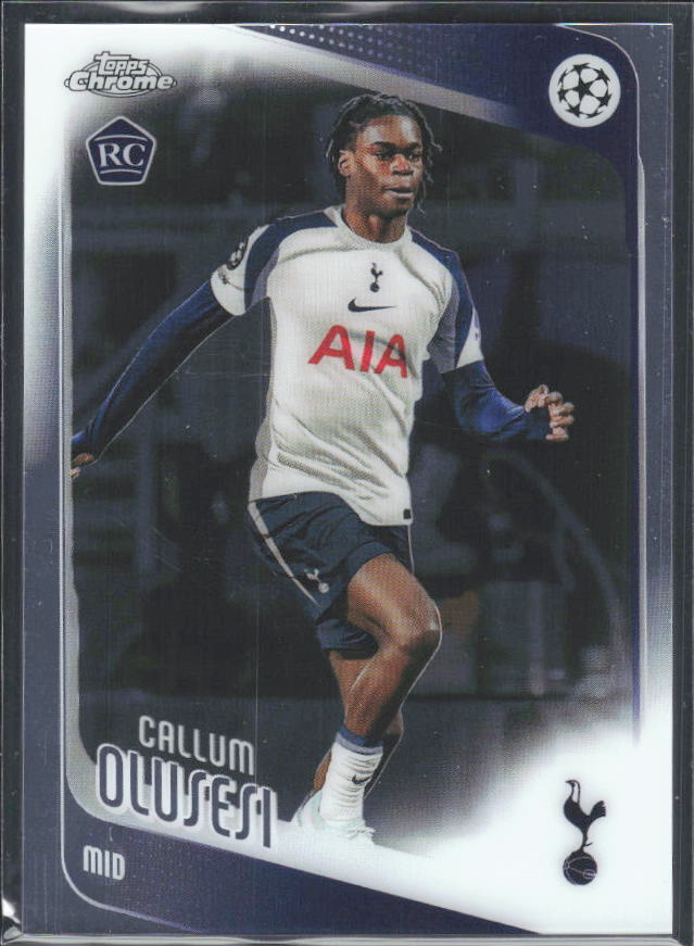 Callum Olusesi 2025-26 Chrome UEFA RC #134 – framsida
