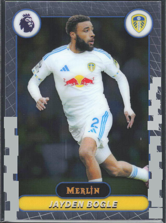 Jayden Bogle 2026 Merlin Premier League #108 – framsida