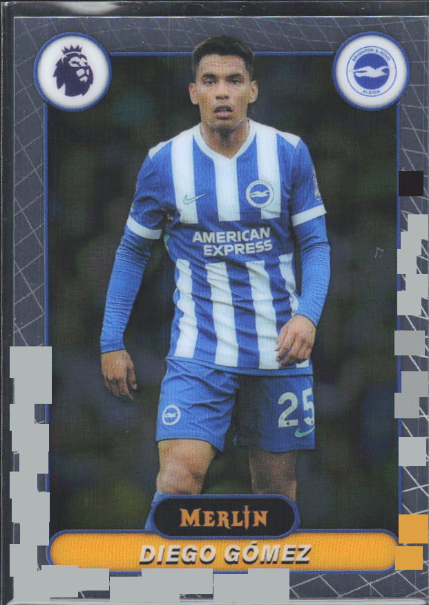 Diego Gómez 2026 Merlin Premier League #45 – framsida