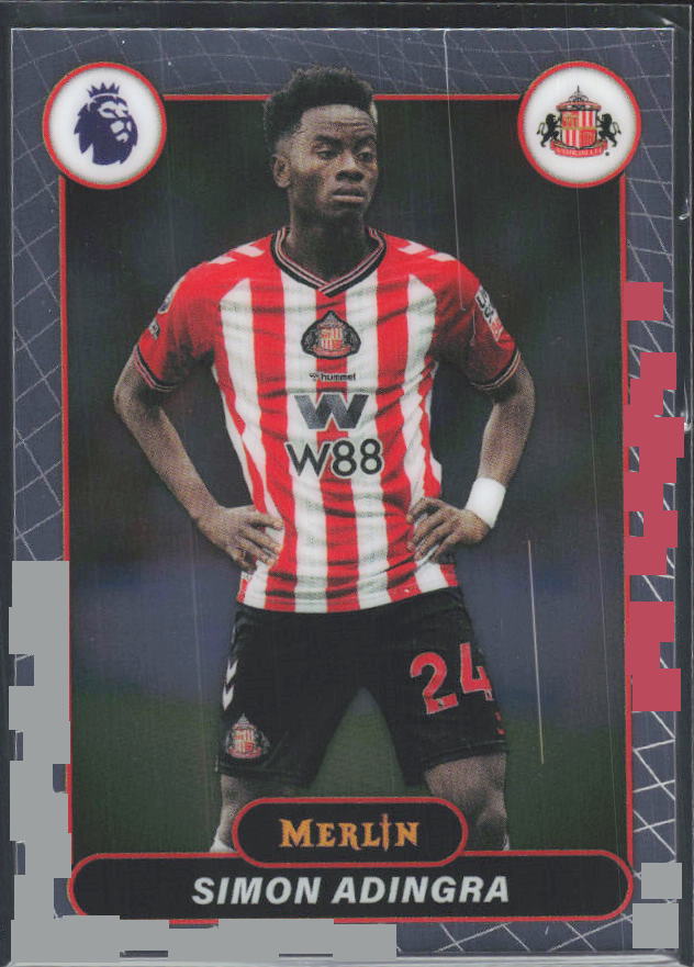 Simon Adingra 2026 Merlin Premier League #165 – framsida