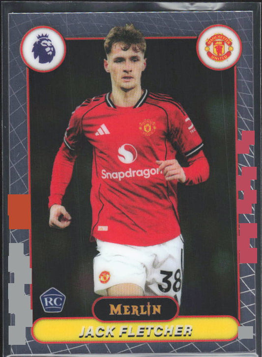 Jack Fletcher 2026 Merlin Premier League RC #140 – framsida