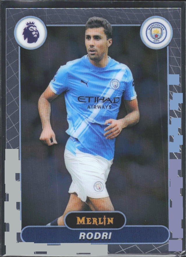 Rodri 2026 Merlin Premier League #125 – framsida