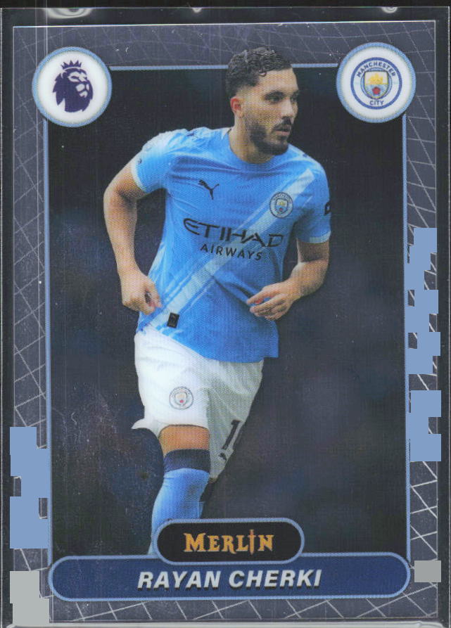 Rayan Cherki 2026 Merlin Premier League #124 – framsida
