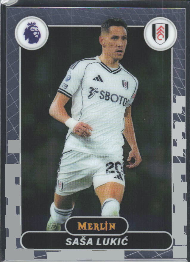 Saša Lukić 2026 Merlin Premier League #100 – framsida