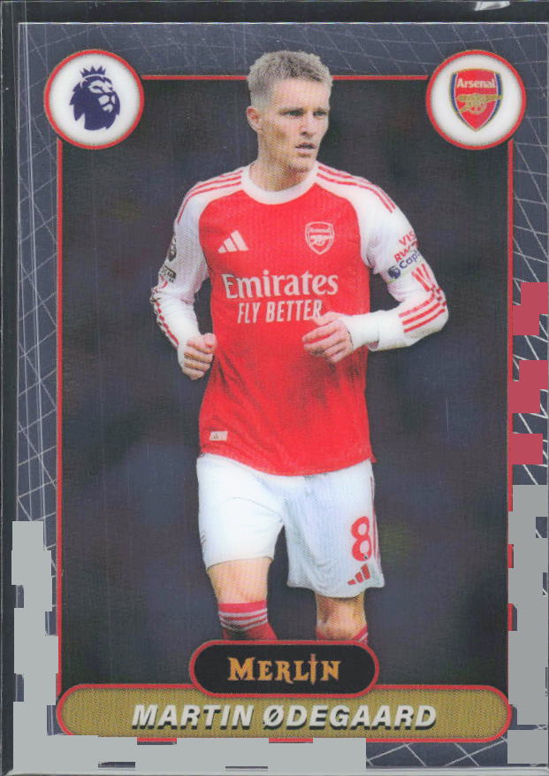 Martin Ødegaard 2026 Merlin Premier League #13 – framsida