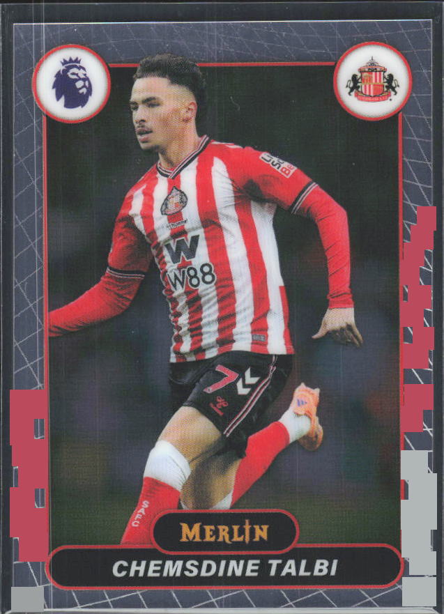 Chemsdine Talbi 2026 Merlin Premier League #167 – framsida