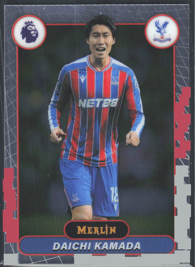 Daichi Kamada 2026 Merlin Premier League #72 – framsida