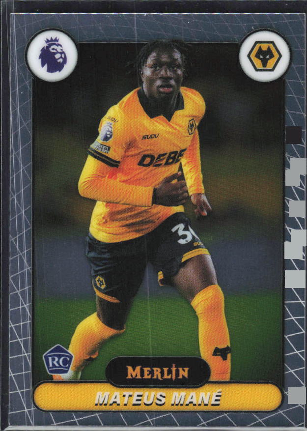 Mateus Mané 2026 Merlin Premier League RC #200 – framsida