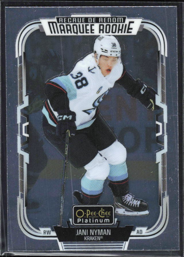 Jani Nyman 2025-26 O-Pee-Chee Platinum Marquee Rookie #251 – framsida