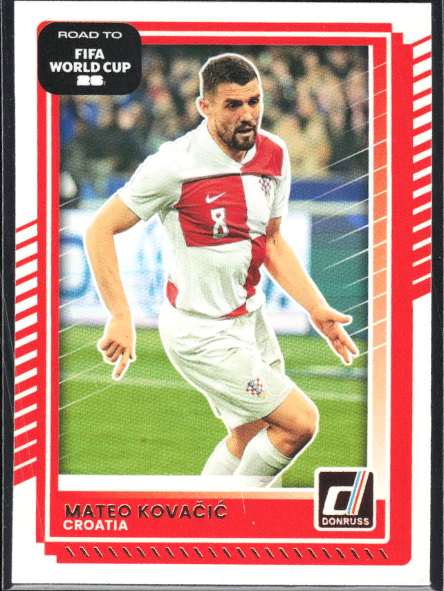 Mateo Kovačić 2025-26 Donruss Road to FIFA WC #59 – framsida