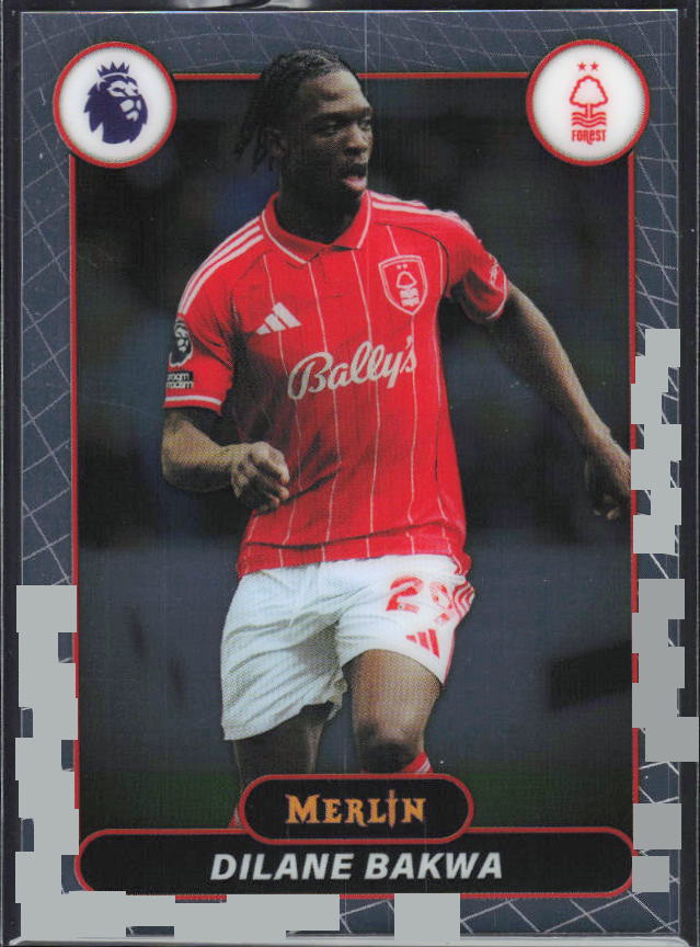 Dilane Bakwa 2026 Merlin Premier League #160 – framsida
