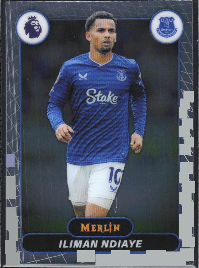Iliman Ndiaye 2026 Merlin Premier League #82 – framsida
