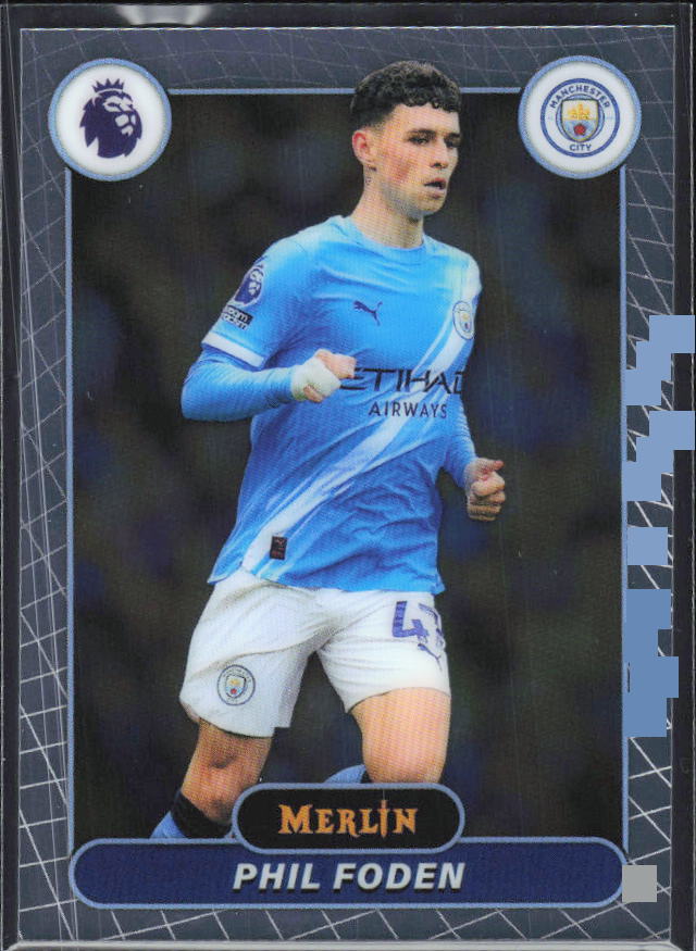 Phil Foden 2026 Merlin Premier League #122 – framsida
