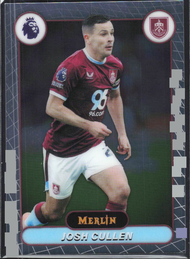 Josh Cullen 2026 Merlin Premier League #60 – framsida