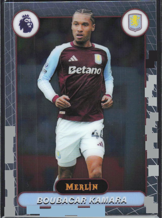 Boubacar Kamara 2026 Merlin Premier League #30 – framsida