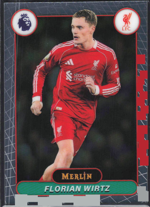 Florian Wirtz 2026 Merlin Premier League #116 – framsida
