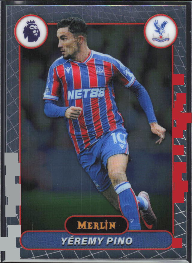 Yéremy Pino 2026 Merlin Premier League #74 – framsida