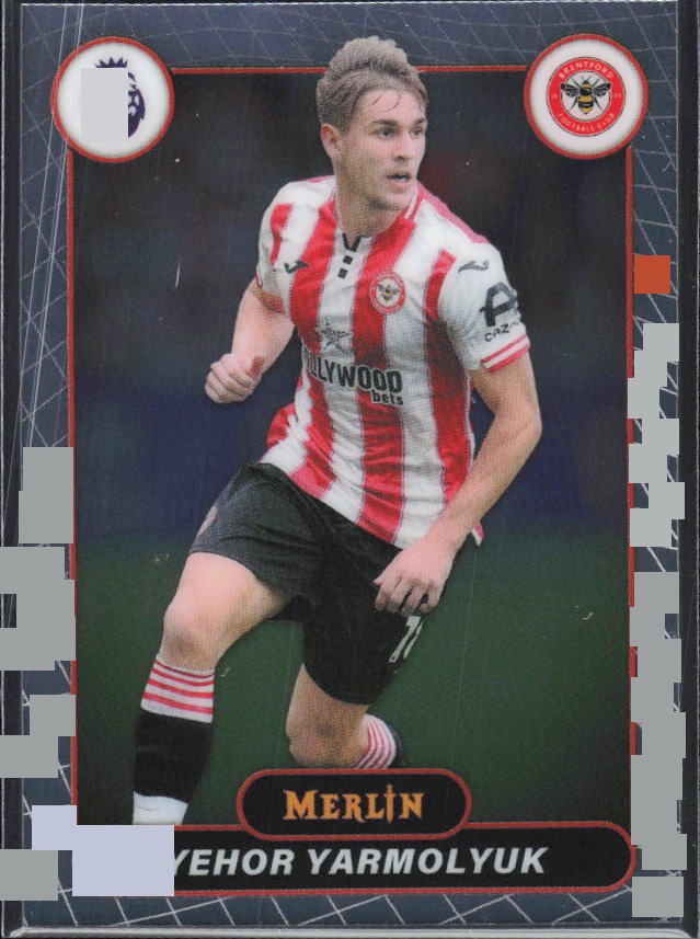 Yehor Yarmoliuk 2026 Merlin Premier League #40 – framsida