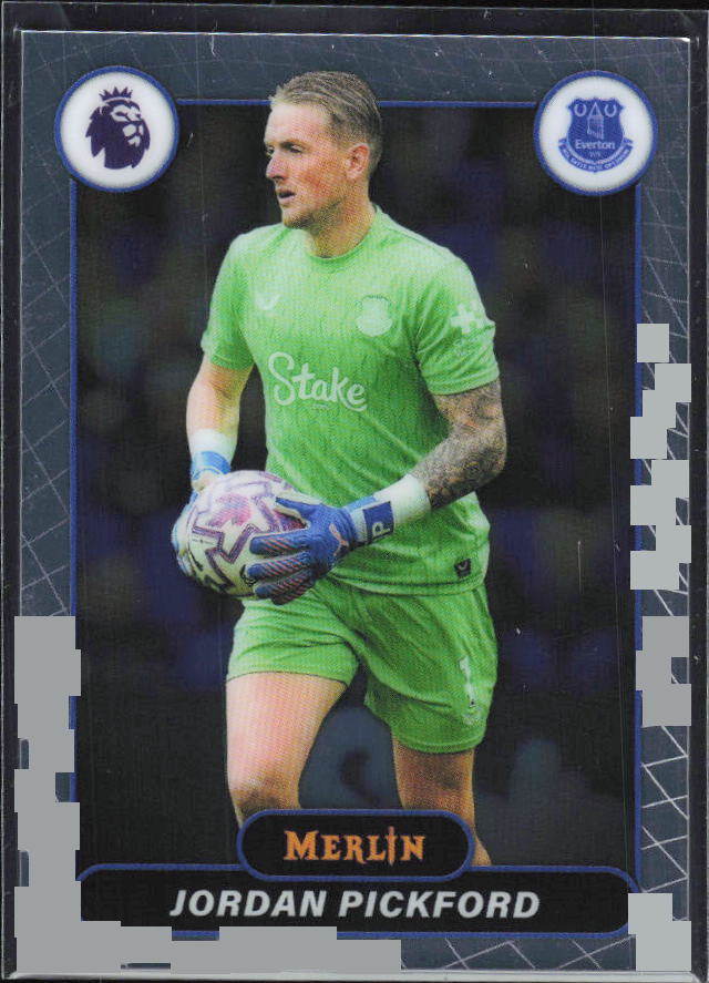 Jordan Pickford 2026 Merlin Premier League #89 – framsida