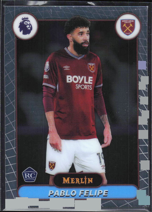 Pablo Felipe 2026 Merlin Premier League RC #190 – framsida