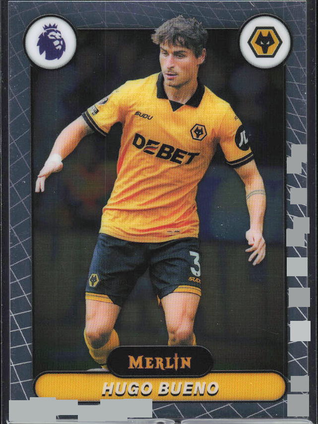 Hugo Bueno 2026 Merlin Premier League #196 – framsida