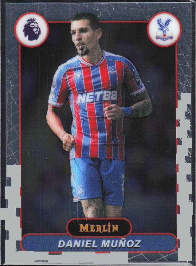 Daniel Muñoz 2026 Merlin Premier League #71 – framsida