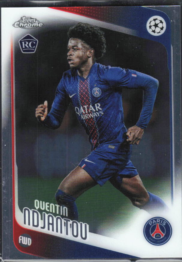 Quentin Ndjantou 2025-26 Chrome UEFA RC #166 – framsida