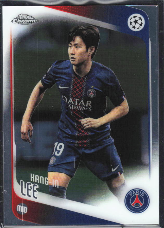 Kang-In Lee 2025-26 Chrome UEFA #185 – framsida