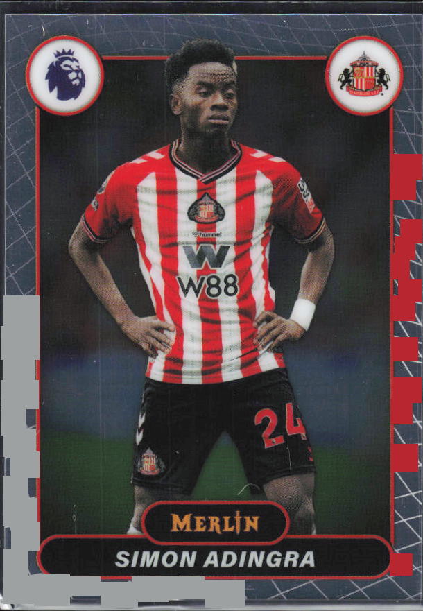 Simon Adingra 2026 Merlin Premier League #165 – framsida